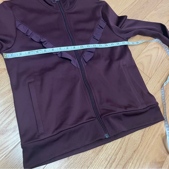 Tory Burch Sport Ruffle Track Jacket - Picture 12 of 13